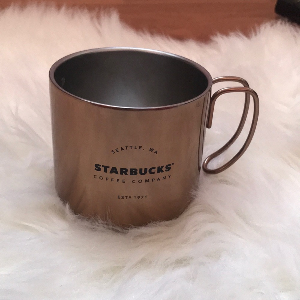 Starbucks copper coffee mug